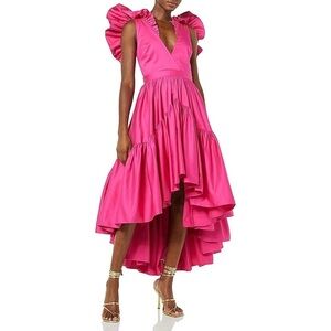 MAKING THE CUT NWT Fuchsia Pink Asymmetrical Dress, small